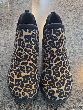 Ryka Leopard Booties